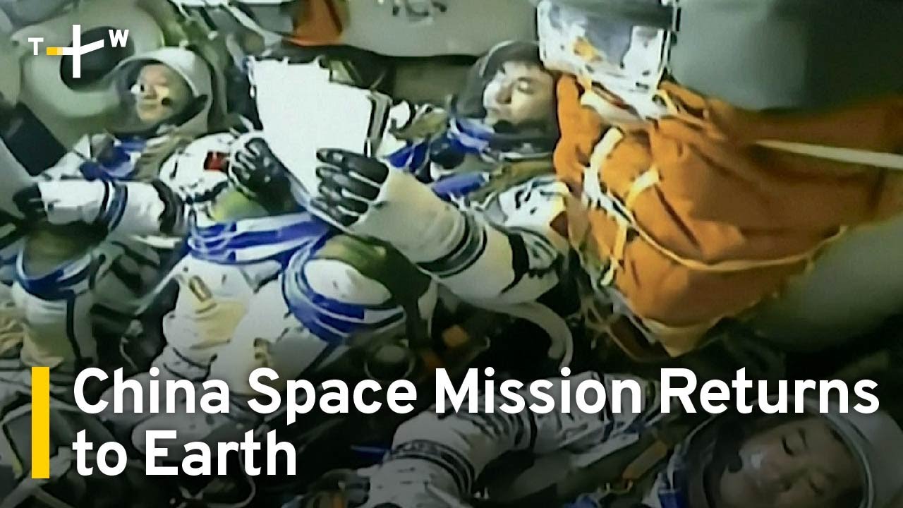  ​The astronauts of China’s Shenzhou 18 are coming back to Earth today after spending 6 months in space.
 