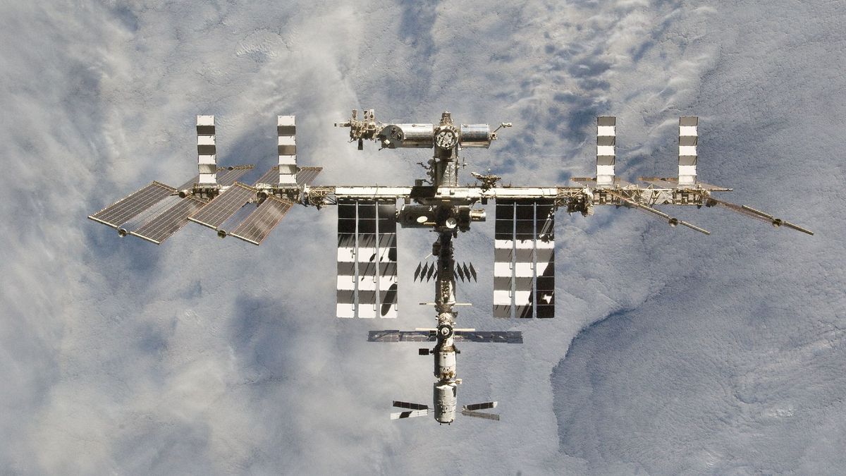  ISS activates thrusters to avoid a piece of space debris.
 