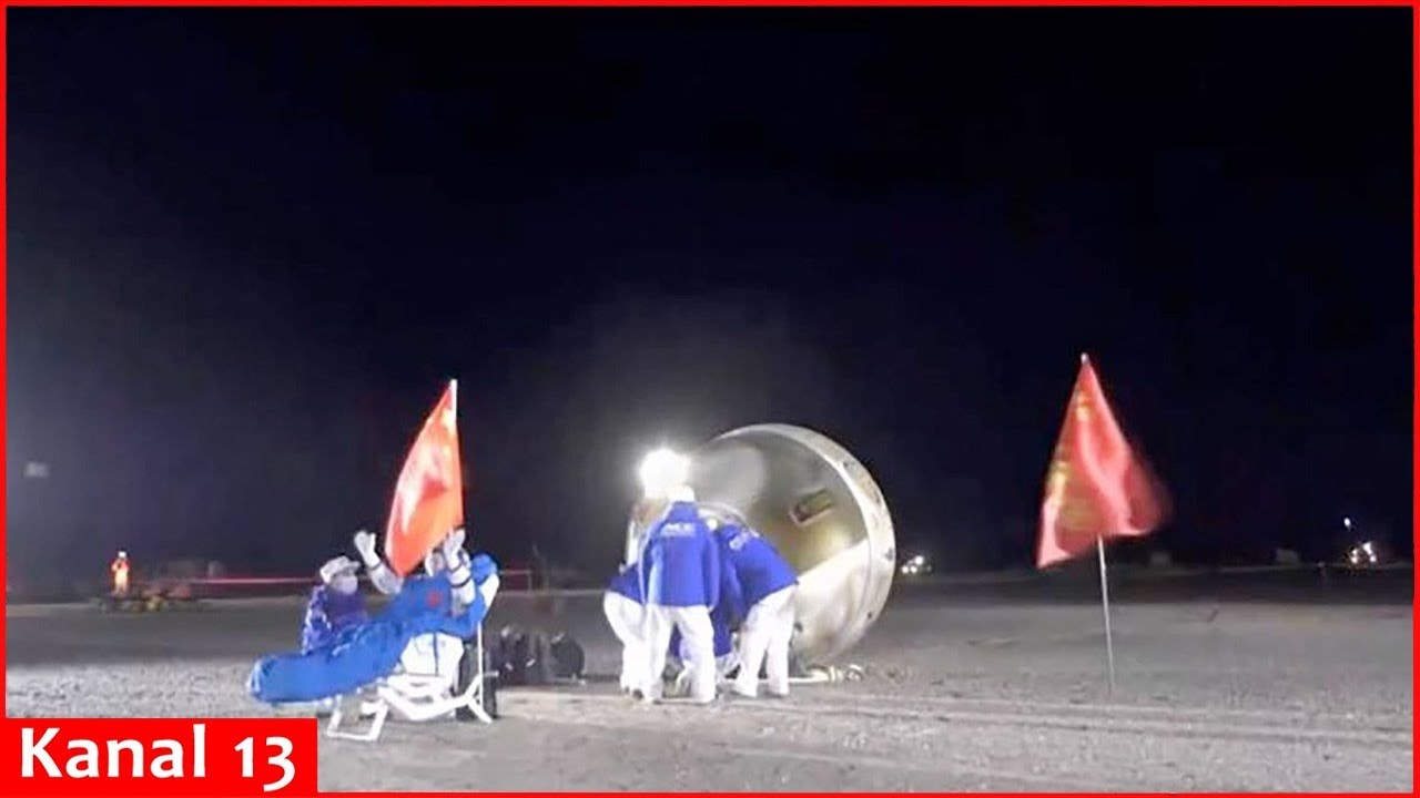  ​China’s Shenzhou 18 astronauts come back to Earth after spending 6 months in space (video)
 