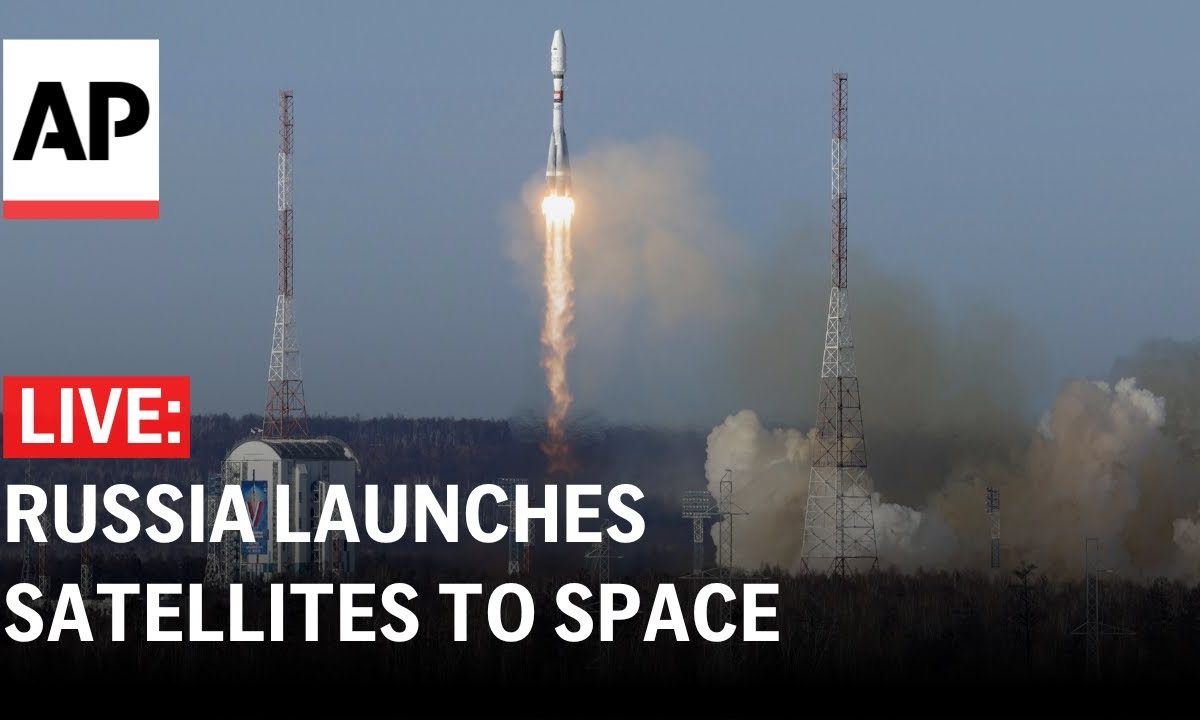 ​Russia launches a record-breaking 53 satellites into orbit (video).
 