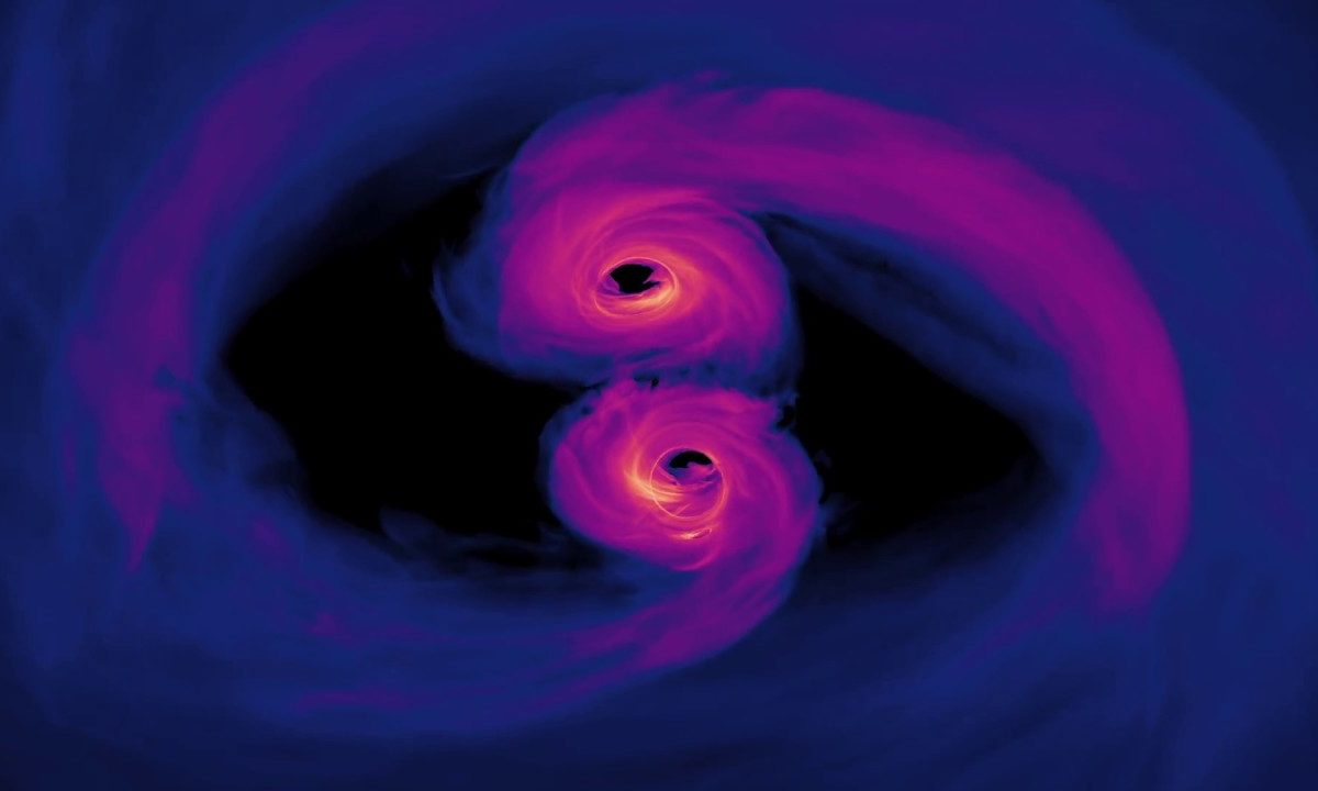 Certain black holes located in the centers of galaxies have companions, but finding these binary pairs is challenging.
 