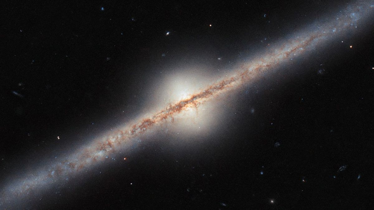  A glimpse into the stunning blue galaxy observed by the Hubble Space Telescope for 23 years.
 