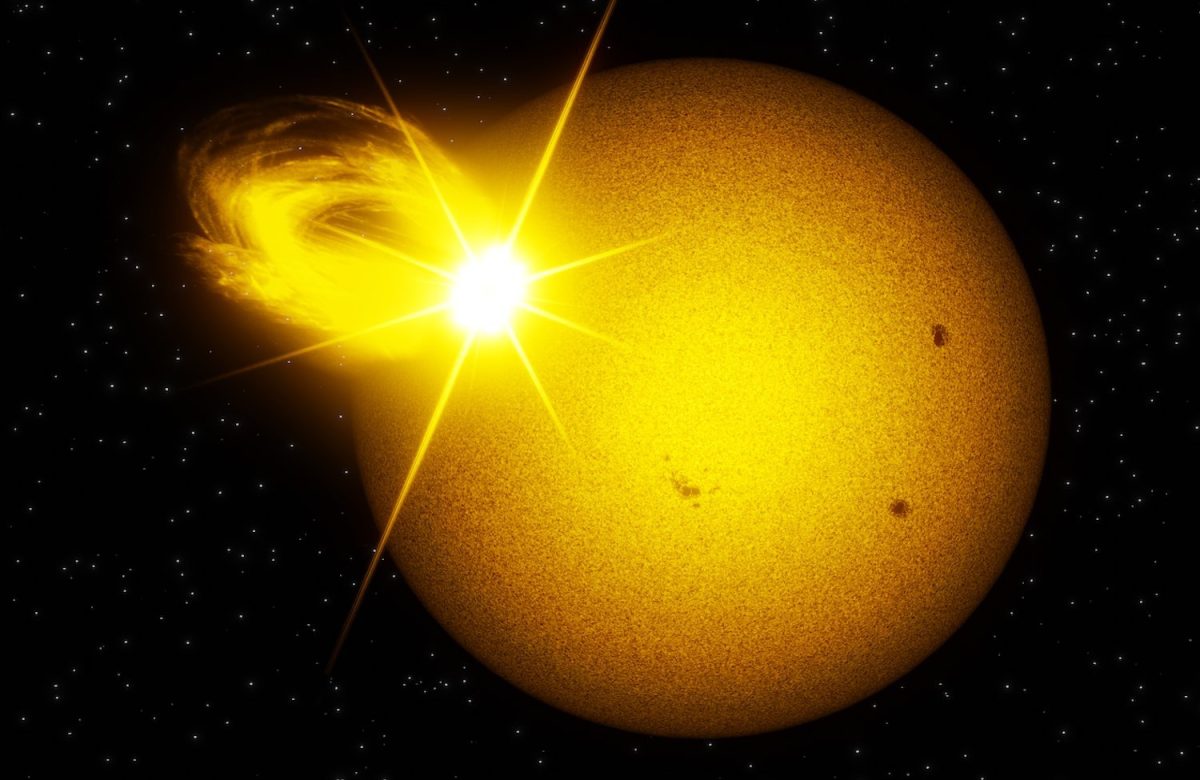 ​Study Indicates Stars Similar to Our Sun Erupt With ‘Superflares’ Once Every Century.
 