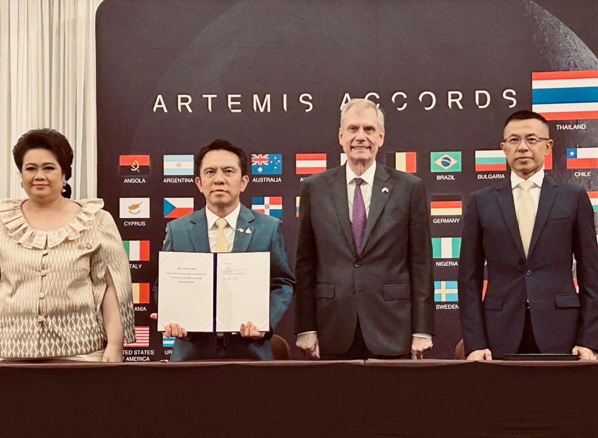  ​Thailand signs Artemis Accords 