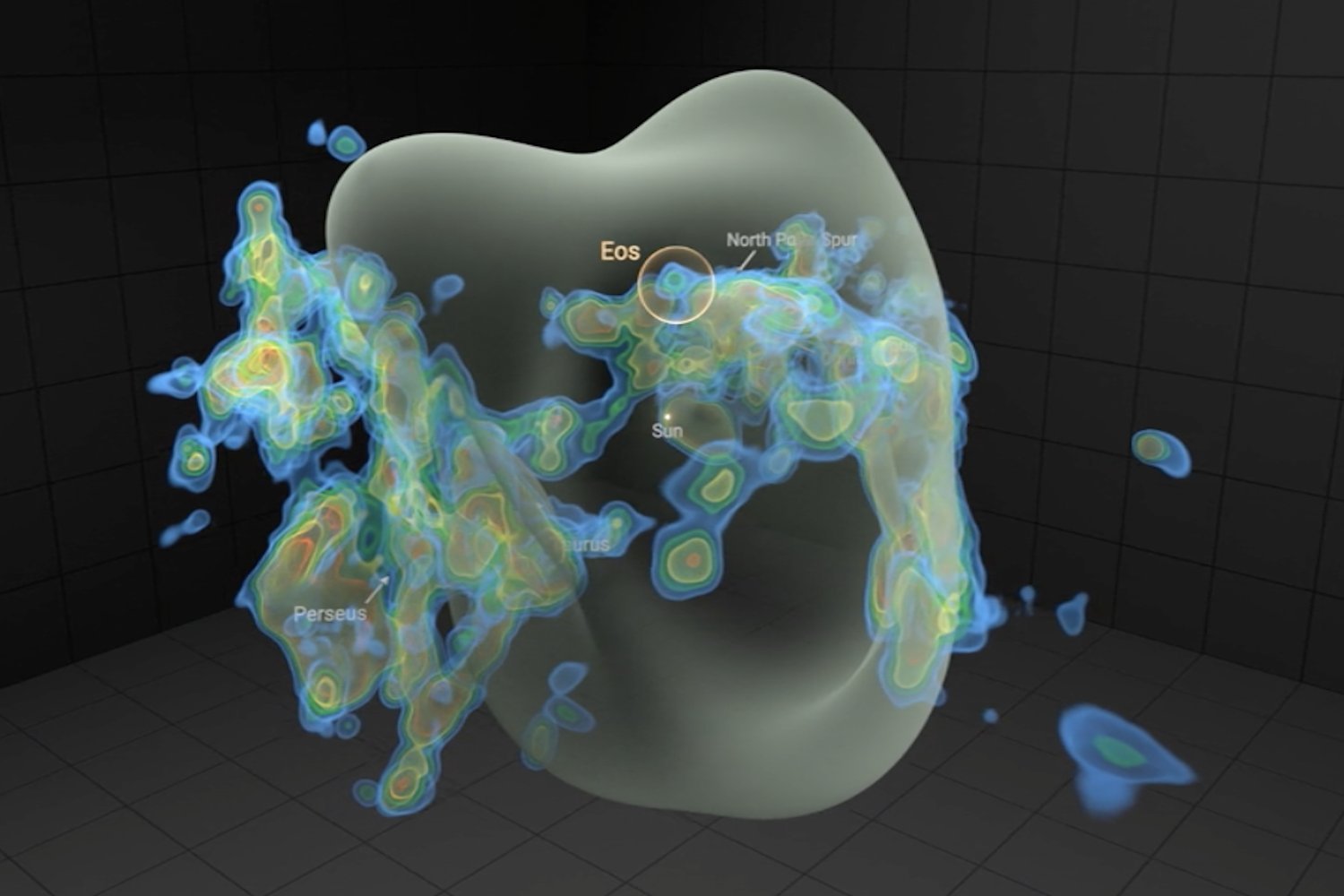  ​Researchers have found a large, luminous hydrogen cloud located near our solar system.
 