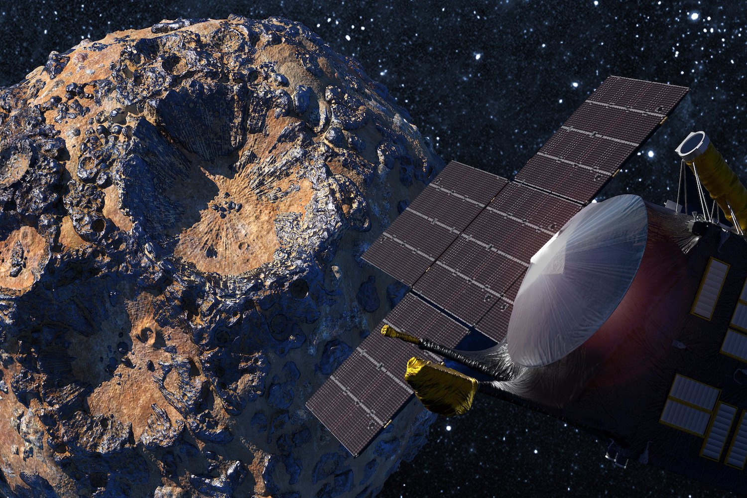  ​NASA’s Psyche Mission Suffers Strange Glitch on Its Way to a Metallic Asteroid 