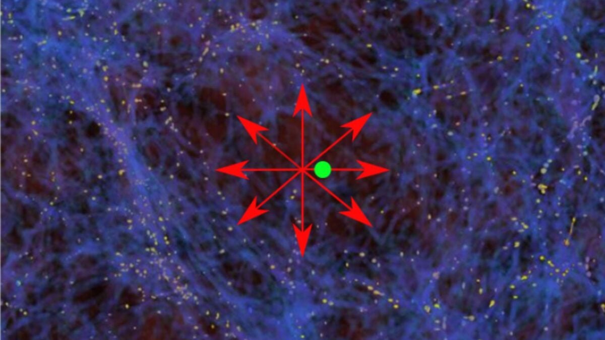 ​Recent studies support the unusual hypothesis that Earth is located within a massive cosmic emptiness.
 