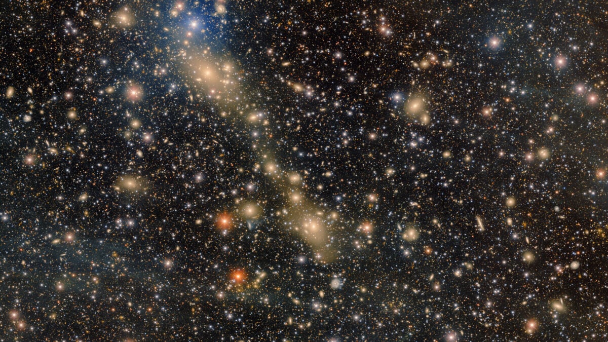  ​The most detailed image yet captured of a massive galaxy cluster serves as a stark reminder of the smallness of humanity in the vastness of the universe.
 
