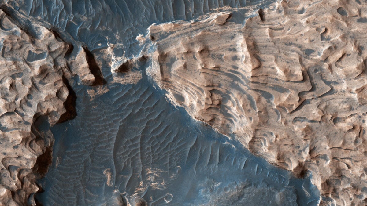  ​Researchers believe they have discovered a completely new mineral on Mars.
 